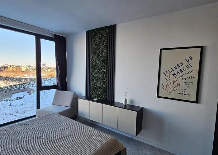 Stylish And Modern 1bdrm Free Private Parking ソフィア